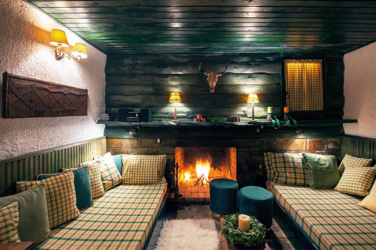 Dandy Villas Agoriani - Chalet Ivoni - Fireplace Eptalofos Ngoại thất bức ảnh